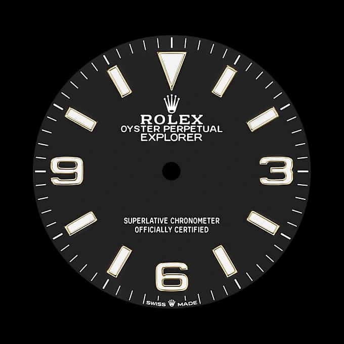 rolex Explorer en Rolesor amarillo —combinación de acero Oystersteel y oro amarillo, M124273-0001 en Eurochronos rolex Explorer en Rolesor amarillo —combinación de acero Oystersteel y oro amarillo, M124273-0001 en Eurochronos