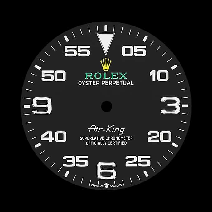 rolex Air-King en Acero Oystersteel, M126900-0001 en Eurochronos rolex Air-King en Acero Oystersteel, M126900-0001 en Eurochronos