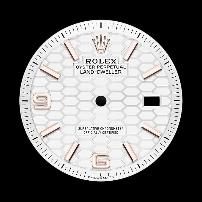 rolex Land-Dweller en Oro Everose de 18 quilates, M127235-0001 en Eurochronos rolex Land-Dweller en Oro Everose de 18 quilates, M127235-0001 en Eurochronos