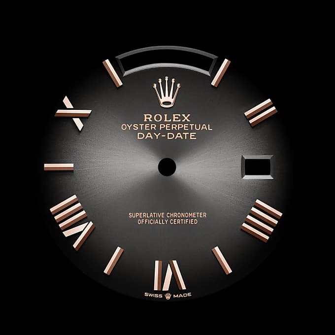 rolex Day-Date en Oro Everose de 18 quilates, M228235-0055 en Eurochronos rolex Day-Date en Oro Everose de 18 quilates, M228235-0055 en Eurochronos
