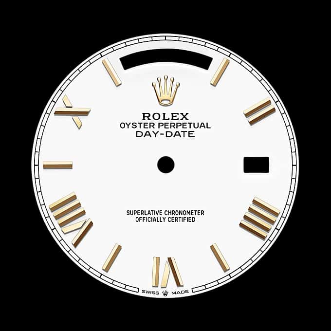 rolex Day-Date en oro amarillo de 18 quilates, M228238-0042 en Eurochronos rolex Day-Date en oro amarillo de 18 quilates, M228238-0042 en Eurochronos