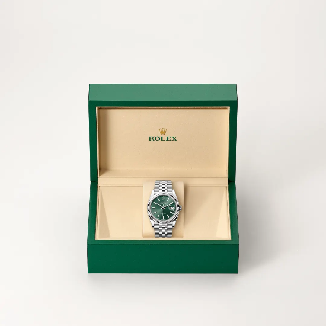 rolex Datejust en Rolesor blanco —combinación de acero Oystersteel y oro blanco, M126234-0051 en Eurochronos rolex Datejust en Rolesor blanco —combinación de acero Oystersteel y oro blanco, M126234-0051 en Eurochronos