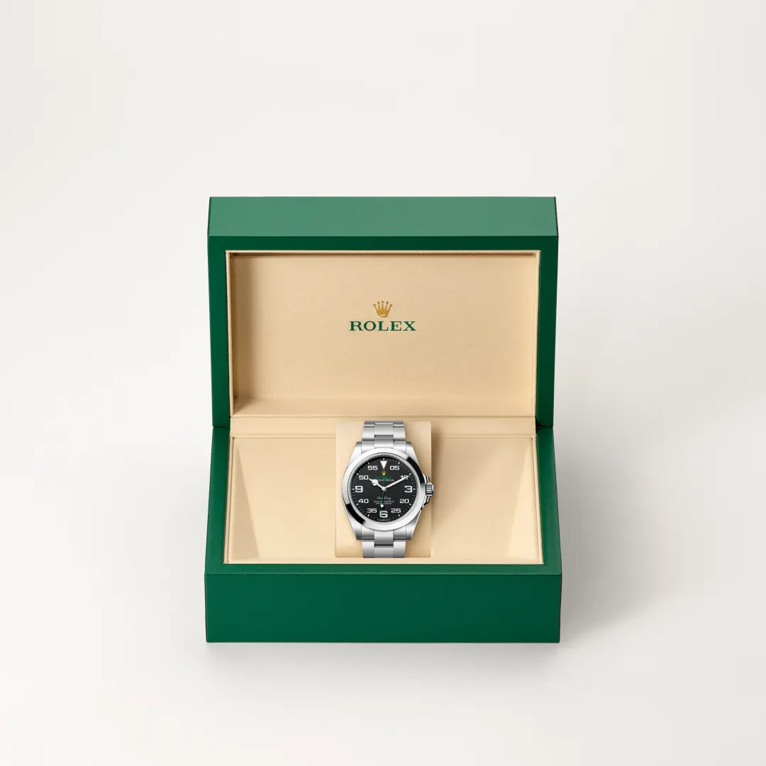 rolex Air-King en Acero Oystersteel, M126900-0001 en Eurochronos rolex Air-King en Acero Oystersteel, M126900-0001 en Eurochronos