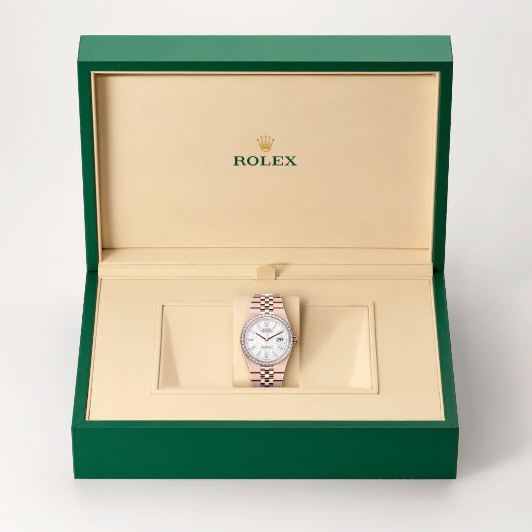 rolex Land-Dweller en Oro Everose de 18 quilates, M127285TBR-0002 en Eurochronos rolex Land-Dweller en Oro Everose de 18 quilates, M127285TBR-0002 en Eurochronos