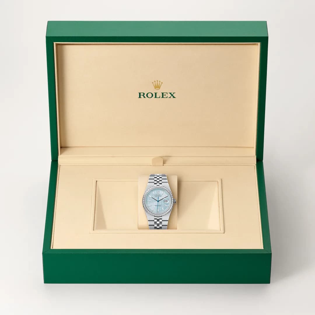 rolex Land-Dweller en Platino, M127286TBR-0001 en Eurochronos rolex Land-Dweller en Platino, M127286TBR-0001 en Eurochronos