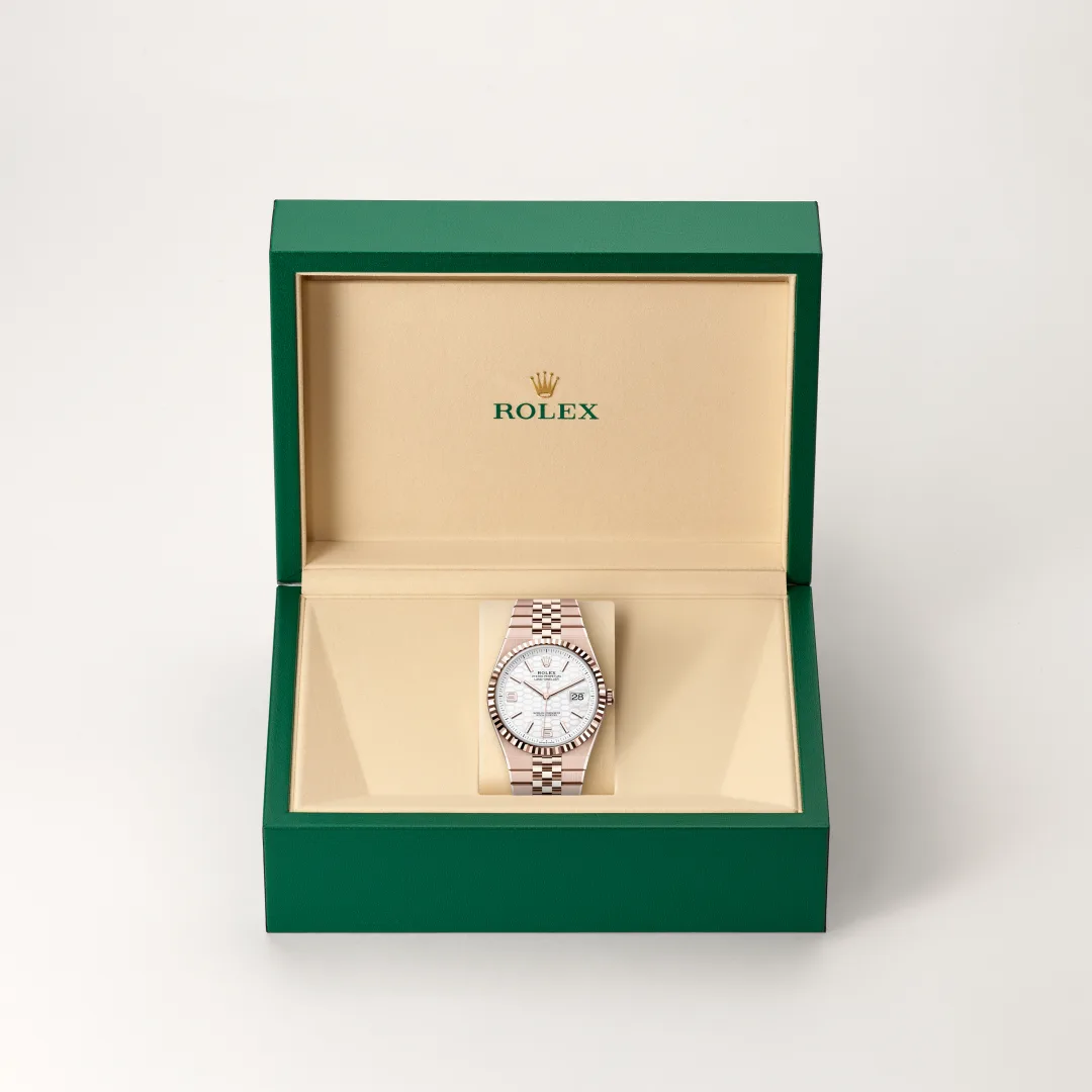 rolex Land-Dweller en Oro Everose de 18 quilates, M127335-0001 en Eurochronos rolex Land-Dweller en Oro Everose de 18 quilates, M127335-0001 en Eurochronos