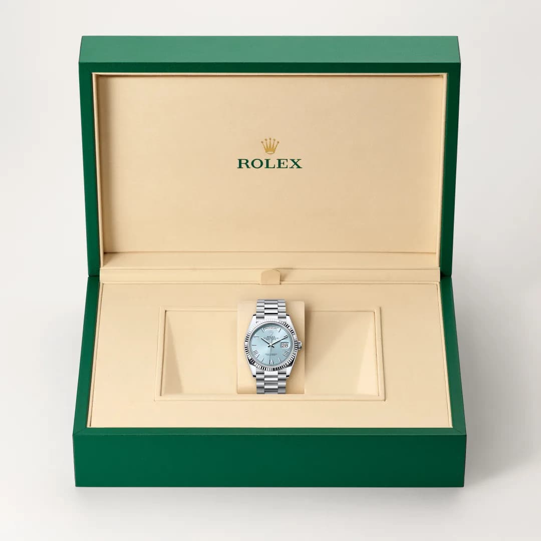 rolex Day-Date en Platino, M128236-0018 en Eurochronos rolex Day-Date en Platino, M128236-0018 en Eurochronos