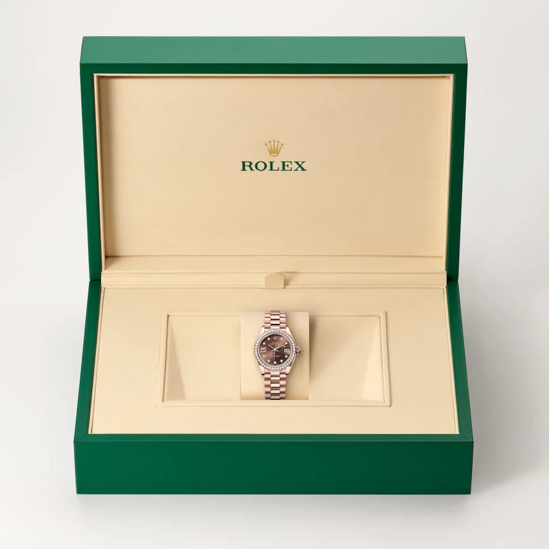 rolex Lady-Datejust en Oro Everose de 18 quilates, M279135RBR-0001 en Eurochronos rolex Lady-Datejust en Oro Everose de 18 quilates, M279135RBR-0001 en Eurochronos