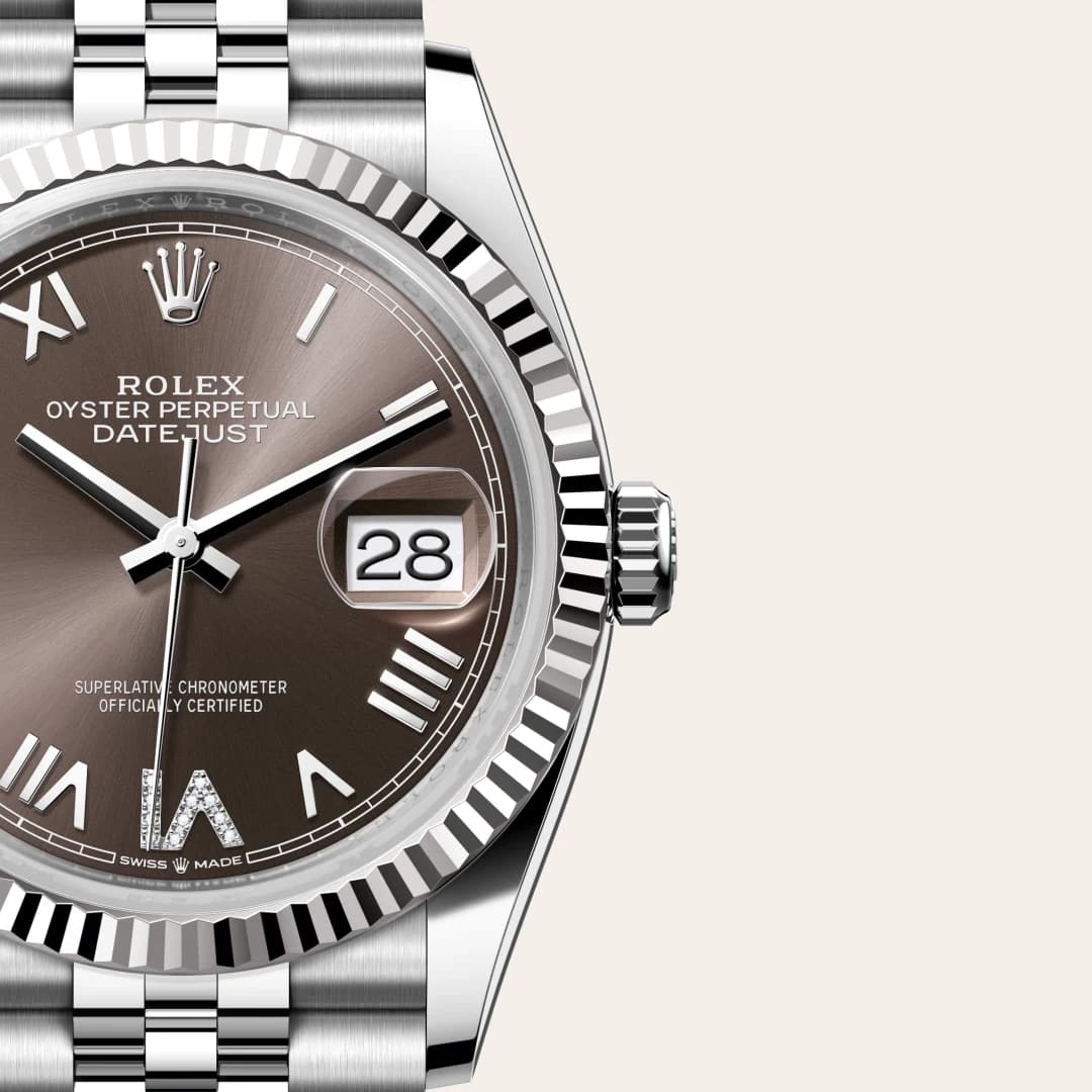 rolex Datejust en Rolesor blanco —combinación de acero Oystersteel y oro blanco, M126234-0071 en Eurochronos rolex Datejust en Rolesor blanco —combinación de acero Oystersteel y oro blanco, M126234-0071 en Eurochronos