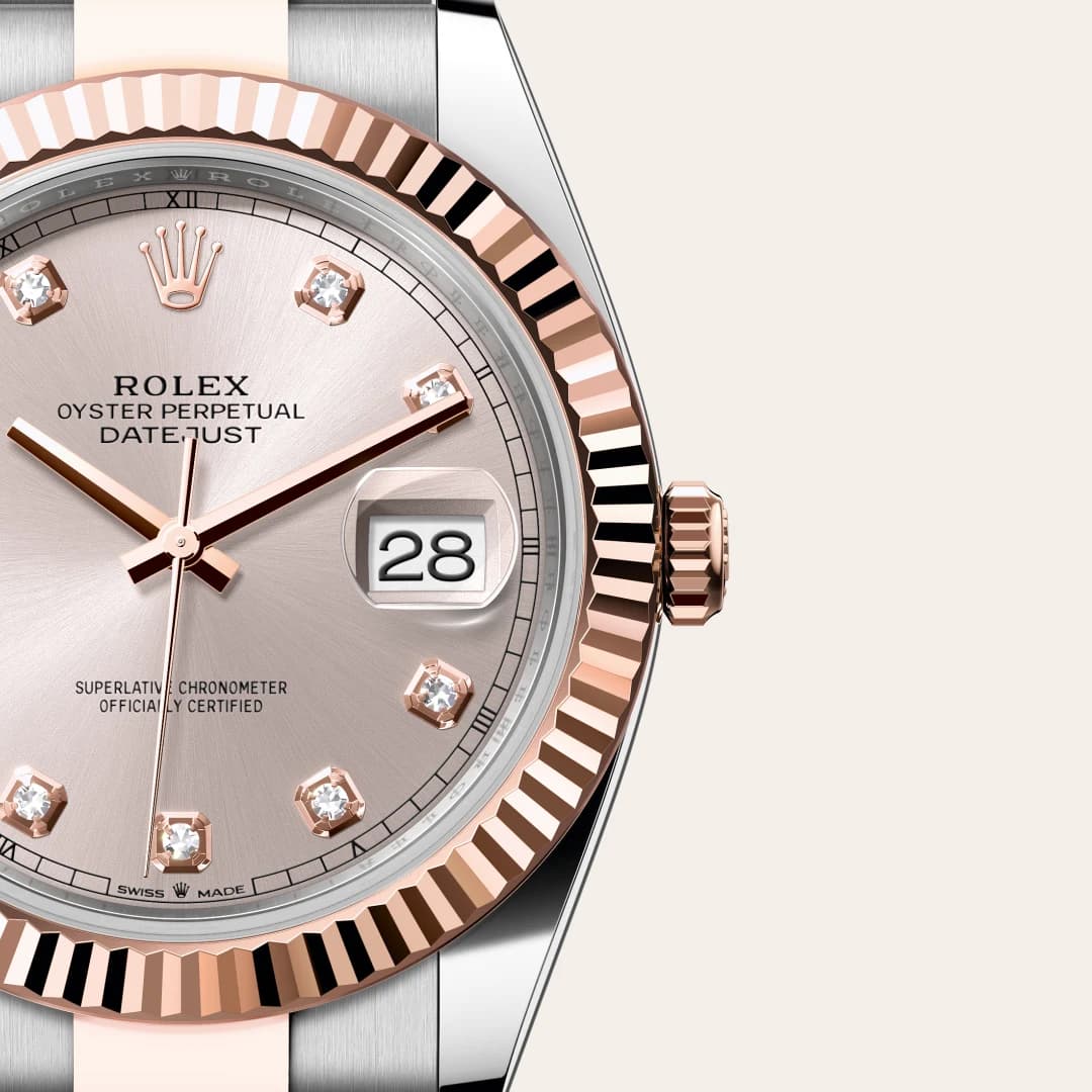 rolex Datejust en Rolesor Everose —combinación de acero Oystersteel y oro Everose, M126331-0007 en Eurochronos rolex Datejust en Rolesor Everose —combinación de acero Oystersteel y oro Everose, M126331-0007 en Eurochronos