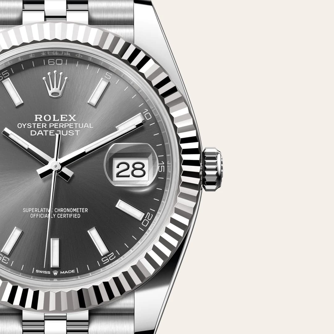 rolex Datejust en Rolesor blanco —combinación de acero Oystersteel y oro blanco, M126334-0014 en Eurochronos rolex Datejust en Rolesor blanco —combinación de acero Oystersteel y oro blanco, M126334-0014 en Eurochronos