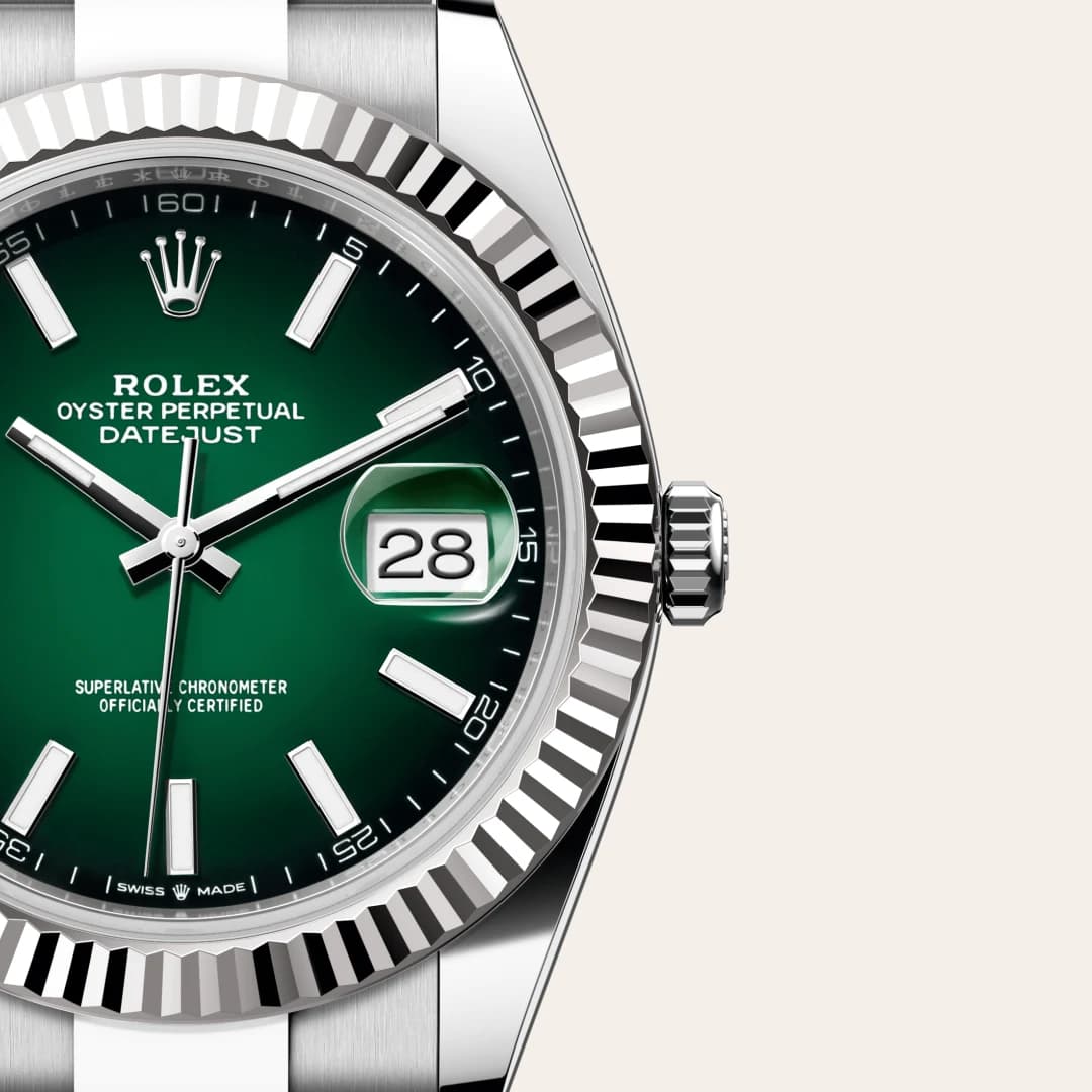 rolex Datejust en Rolesor blanco —combinación de acero Oystersteel y oro blanco, M126334-0033 en Eurochronos rolex Datejust en Rolesor blanco —combinación de acero Oystersteel y oro blanco, M126334-0033 en Eurochronos