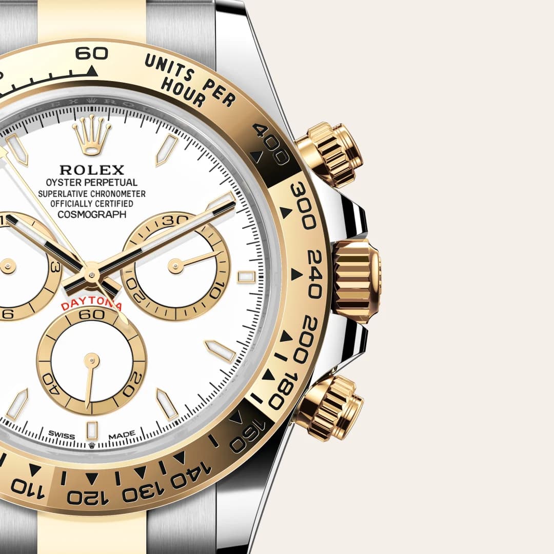 rolex Cosmograph Daytona en Rolesor amarillo —combinación de acero Oystersteel y oro amarillo, M126503-0001 en Eurochronos rolex Cosmograph Daytona en Rolesor amarillo —combinación de acero Oystersteel y oro amarillo, M126503-0001 en Eurochronos