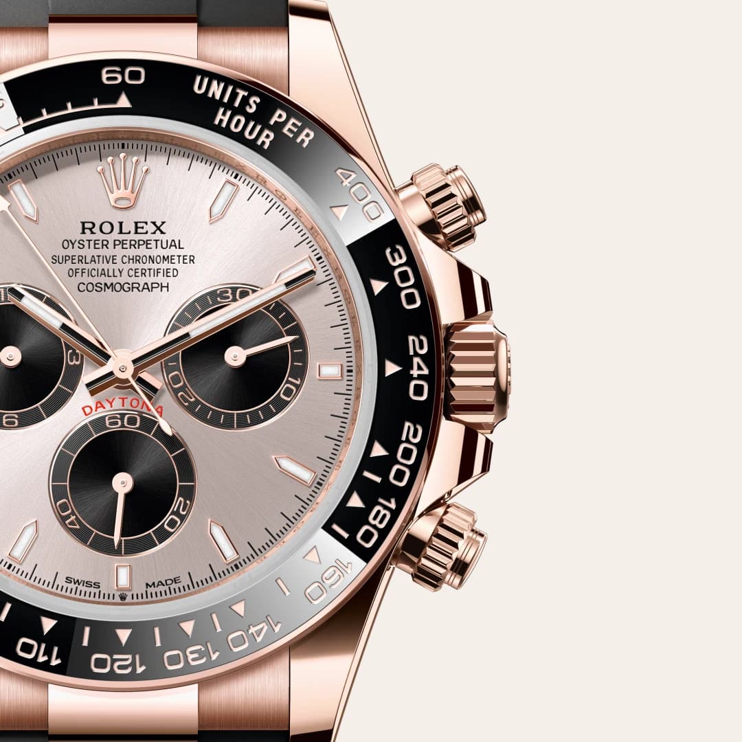 rolex Cosmograph Daytona en Oro Everose de 18 quilates, M126515LN-0006 en Eurochronos rolex Cosmograph Daytona en Oro Everose de 18 quilates, M126515LN-0006 en Eurochronos