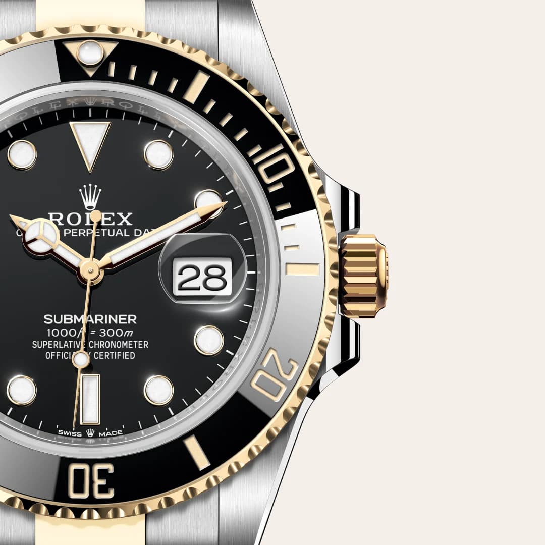 rolex Submariner en Rolesor amarillo —combinación de acero Oystersteel y oro amarillo, M126613LN-0002 en Eurochronos rolex Submariner en Rolesor amarillo —combinación de acero Oystersteel y oro amarillo, M126613LN-0002 en Eurochronos