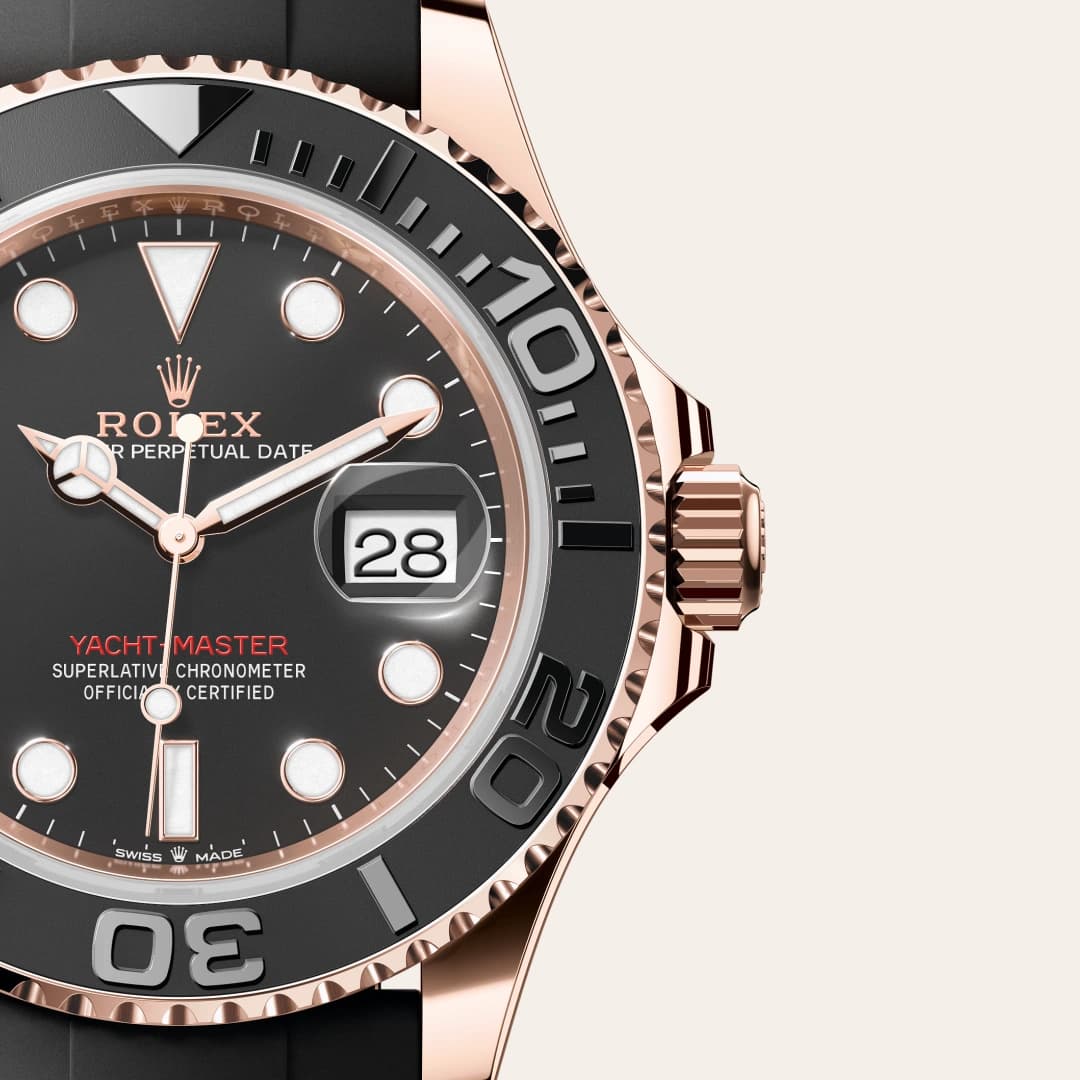 rolex Yacht-Master en Oro Everose de 18 quilates, M126655-0002 en Eurochronos rolex Yacht-Master en Oro Everose de 18 quilates, M126655-0002 en Eurochronos