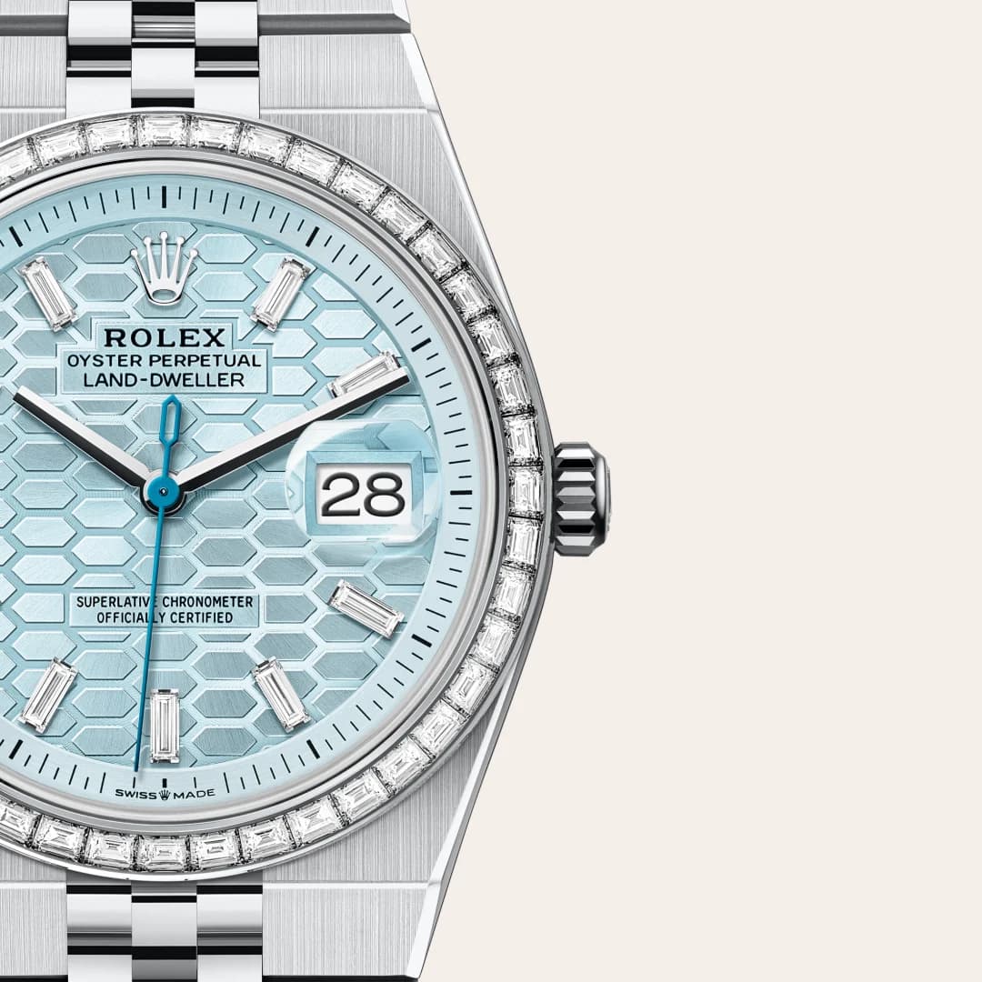 rolex Land-Dweller en Platino, M127286TBR-0001 en Eurochronos rolex Land-Dweller en Platino, M127286TBR-0001 en Eurochronos