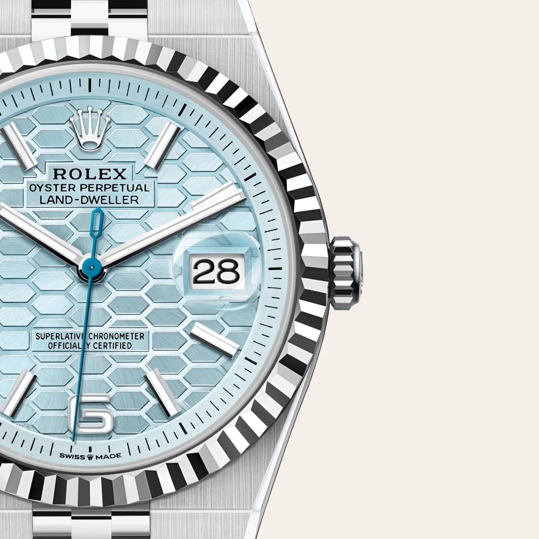rolex Land-Dweller en Platino, M127336-0001 en Eurochronos rolex Land-Dweller en Platino, M127336-0001 en Eurochronos