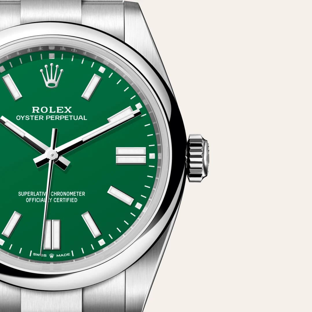 rolex Oyster Perpetual en Acero Oystersteel, M134300-0004 en Eurochronos rolex Oyster Perpetual en Acero Oystersteel, M134300-0004 en Eurochronos