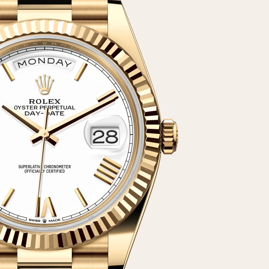 rolex Day-Date en oro amarillo de 18 quilates, M228238-0042 en Eurochronos rolex Day-Date en oro amarillo de 18 quilates, M228238-0042 en Eurochronos