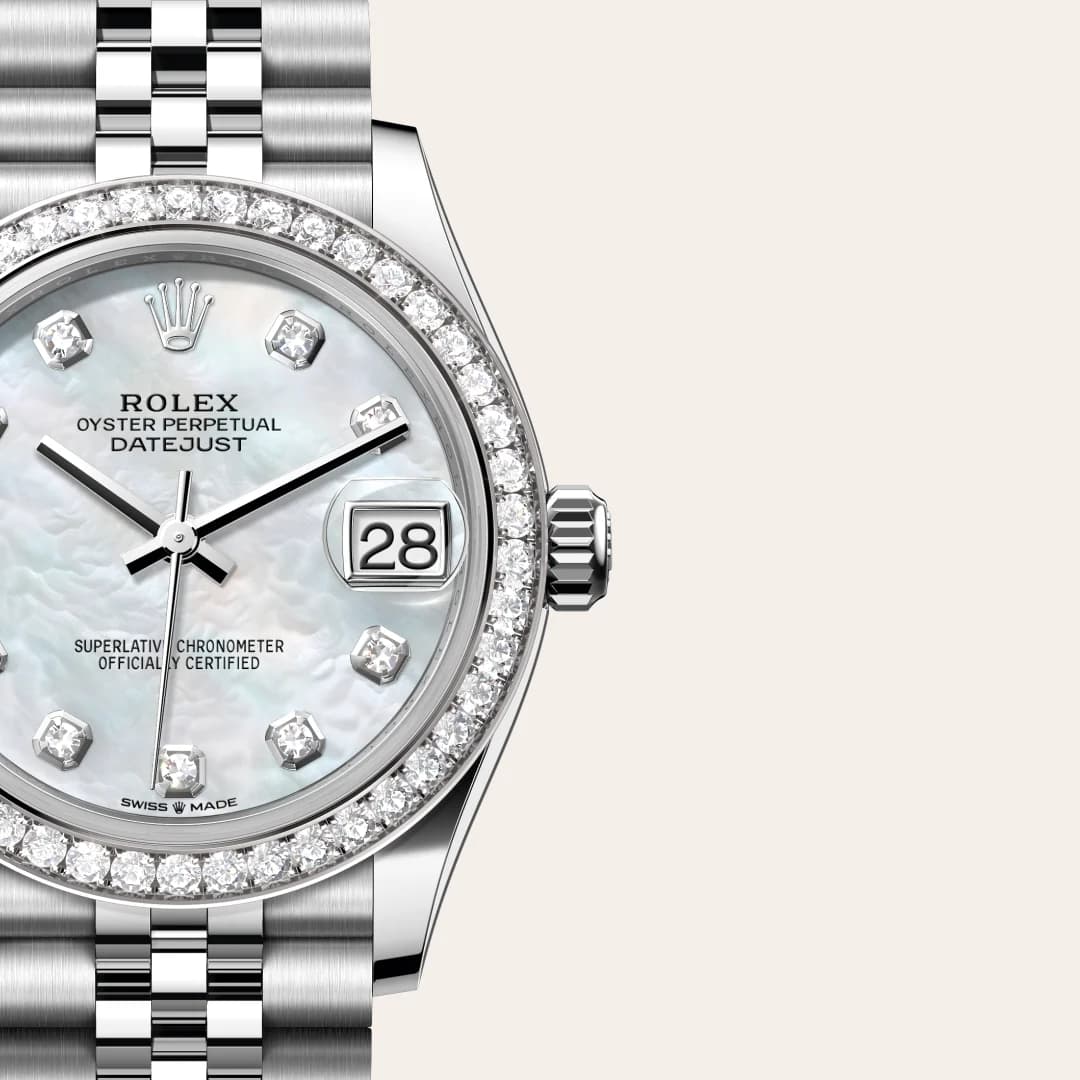 rolex Datejust en Rolesor blanco —combinación de acero Oystersteel y oro blanco, M278384RBR-0008 en Eurochronos rolex Datejust en Rolesor blanco —combinación de acero Oystersteel y oro blanco, M278384RBR-0008 en Eurochronos
