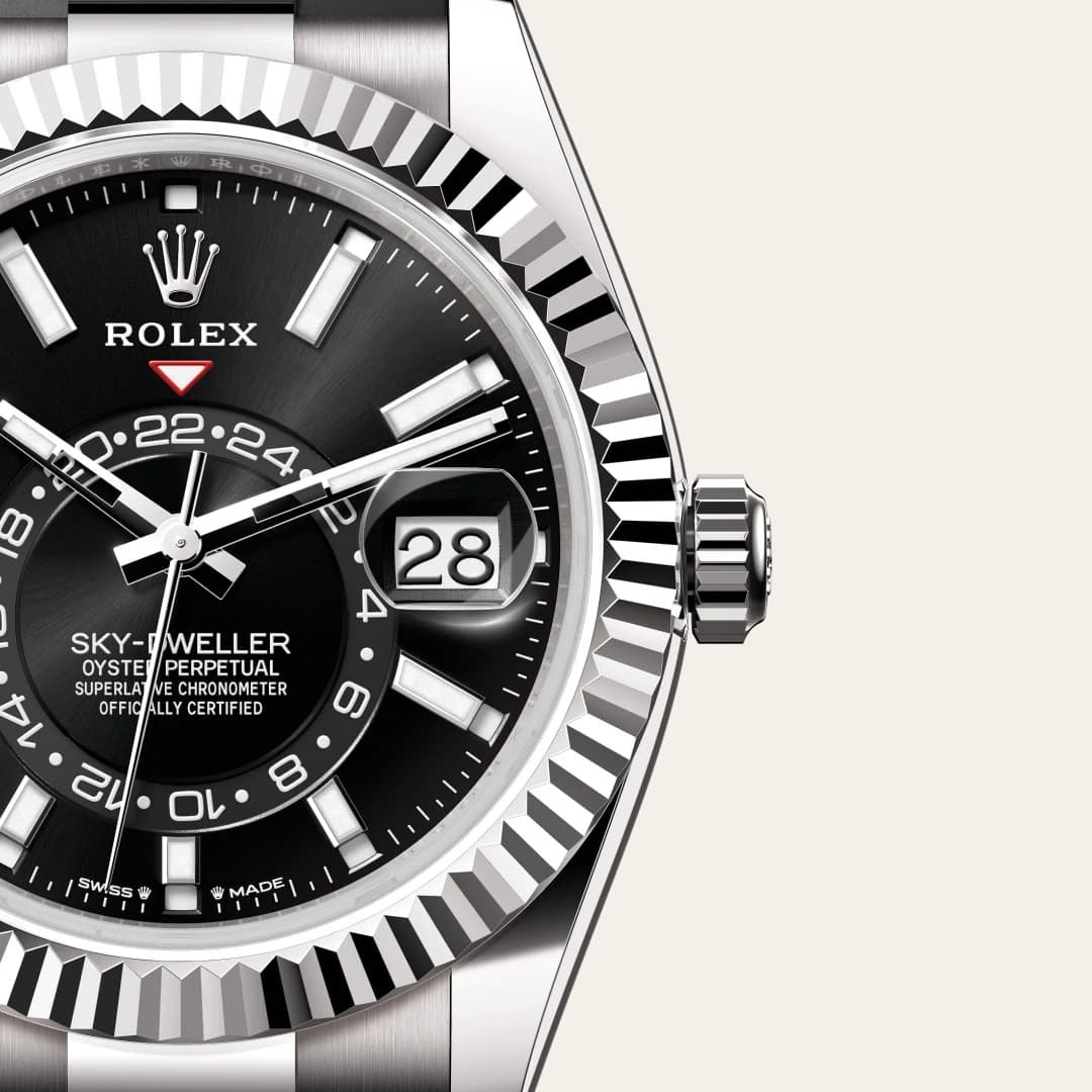 rolex Sky-Dweller en Oro blanco de 18 quilates, M336239-0002 en Eurochronos rolex Sky-Dweller en Oro blanco de 18 quilates, M336239-0002 en Eurochronos