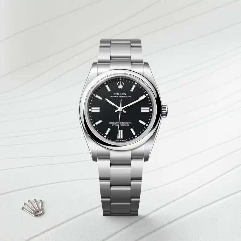rolex Oyster Perpetual en Acero Oystersteel, M126000-0014 en Eurochronos rolex Oyster Perpetual en Acero Oystersteel, M126000-0014 en Eurochronos