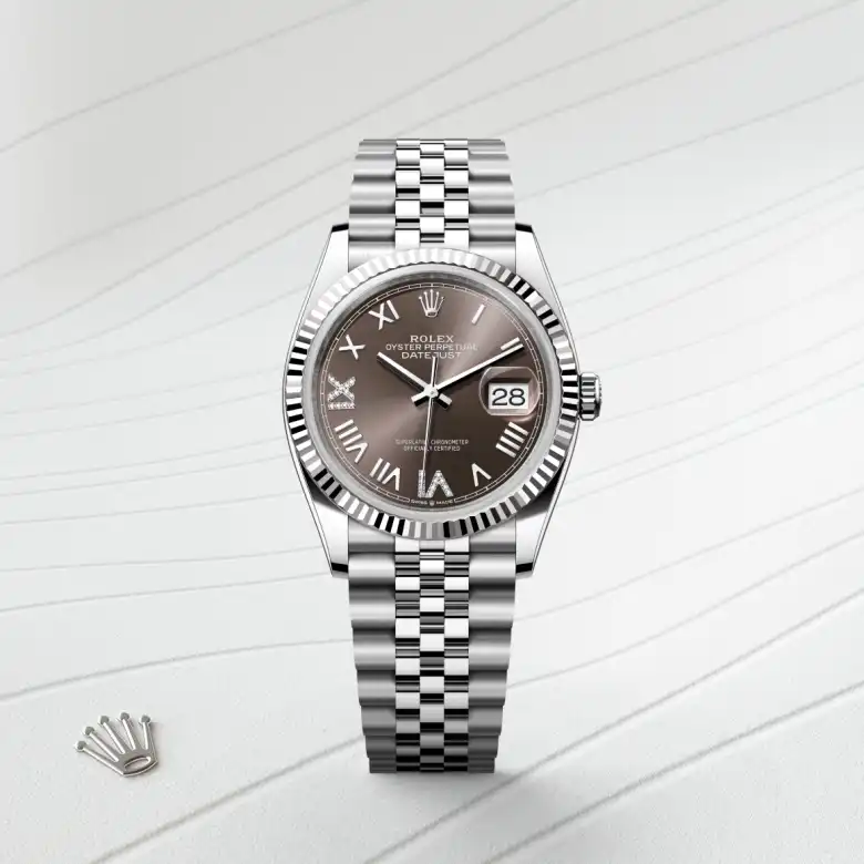 rolex Datejust en Rolesor blanco —combinación de acero Oystersteel y oro blanco, M126234-0071 en Eurochronos rolex Datejust en Rolesor blanco —combinación de acero Oystersteel y oro blanco, M126234-0071 en Eurochronos