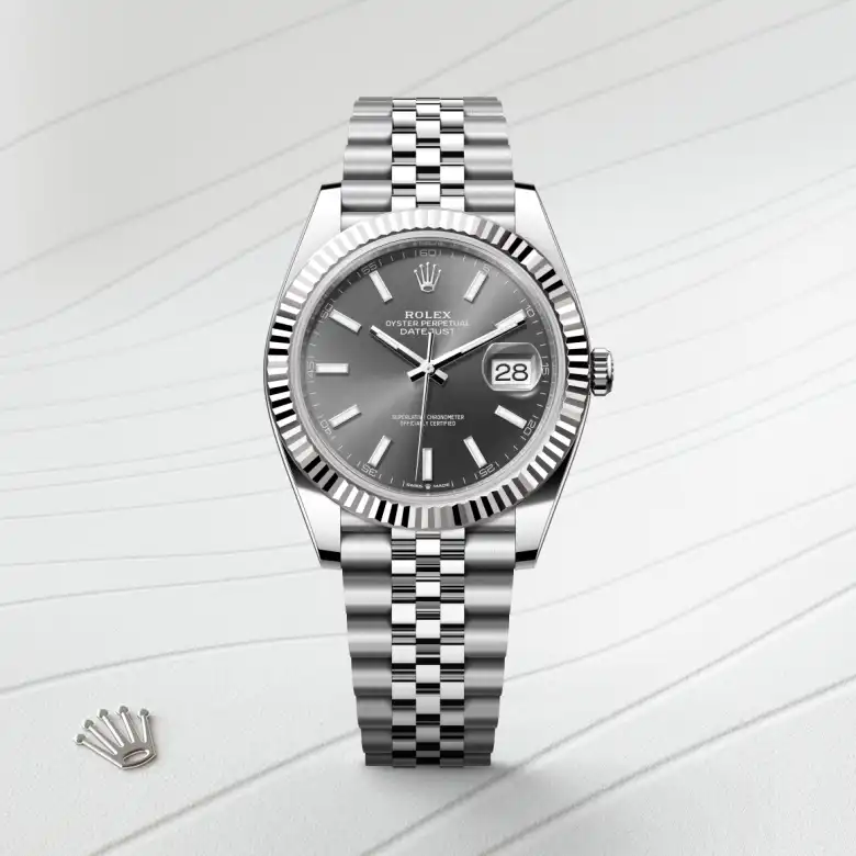 rolex Datejust en Rolesor blanco —combinación de acero Oystersteel y oro blanco, M126334-0014 en Eurochronos rolex Datejust en Rolesor blanco —combinación de acero Oystersteel y oro blanco, M126334-0014 en Eurochronos