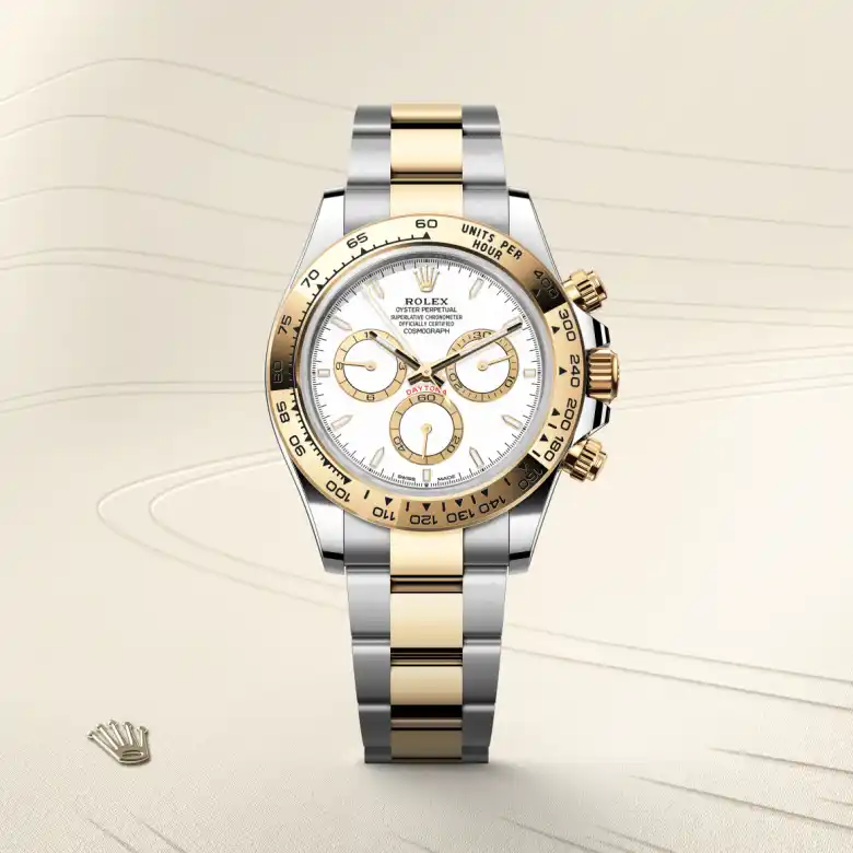 rolex Cosmograph Daytona en Rolesor amarillo —combinación de acero Oystersteel y oro amarillo, M126503-0001 en Eurochronos rolex Cosmograph Daytona en Rolesor amarillo —combinación de acero Oystersteel y oro amarillo, M126503-0001 en Eurochronos
