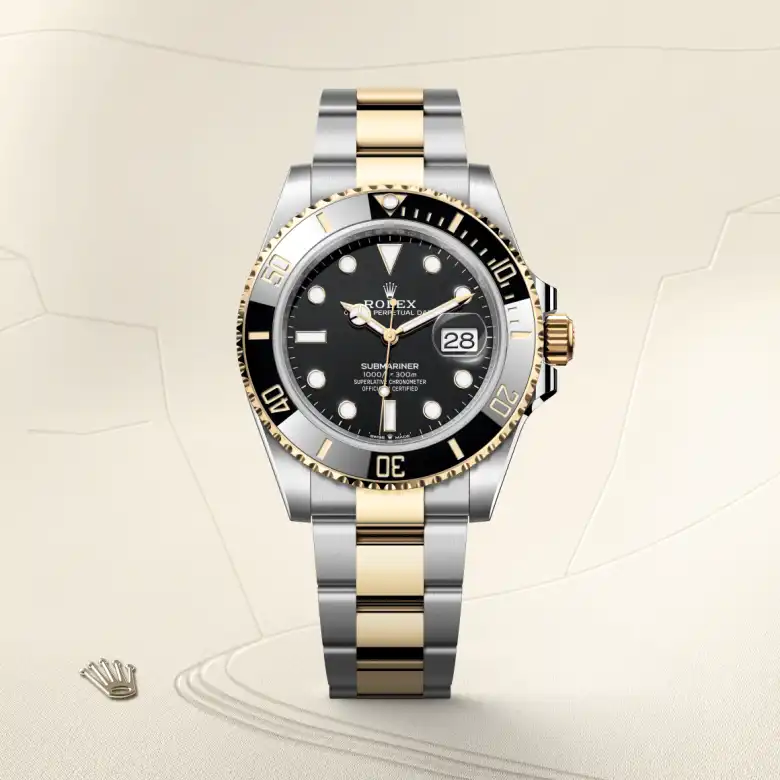 rolex Submariner en Rolesor amarillo —combinación de acero Oystersteel y oro amarillo, M126613LN-0002 en Eurochronos rolex Submariner en Rolesor amarillo —combinación de acero Oystersteel y oro amarillo, M126613LN-0002 en Eurochronos