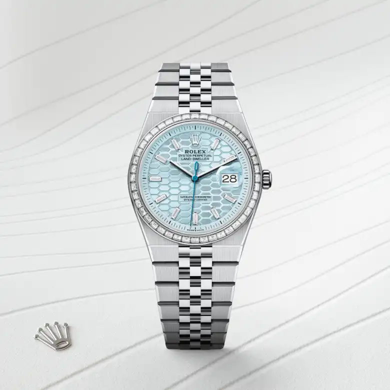 rolex Land-Dweller en Platino, M127286TBR-0001 en Eurochronos rolex Land-Dweller en Platino, M127286TBR-0001 en Eurochronos