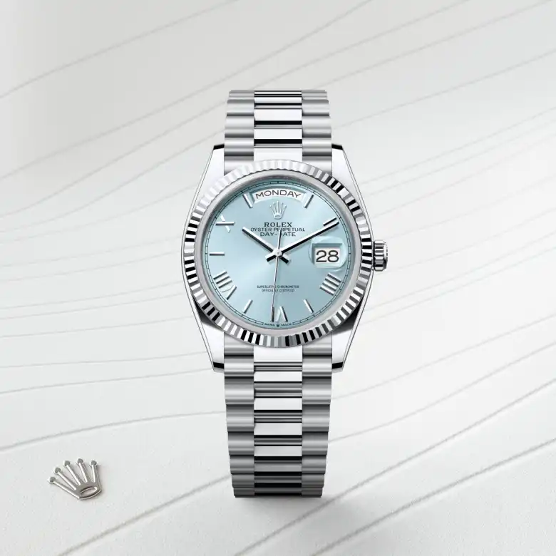 rolex Day-Date en Platino, M128236-0018 en Eurochronos rolex Day-Date en Platino, M128236-0018 en Eurochronos