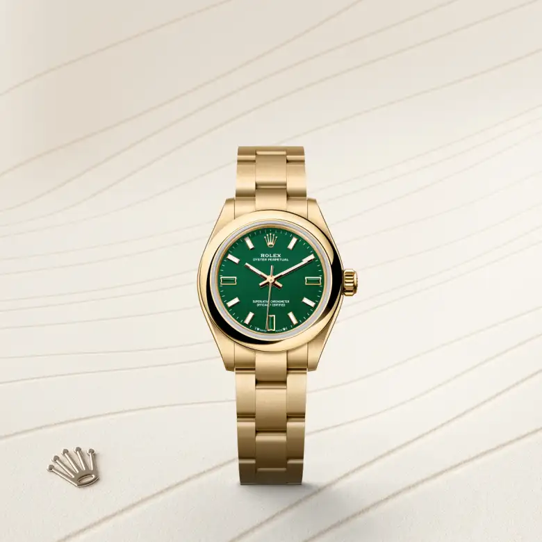 rolex Oyster Perpetual en oro amarillo de 18 quilates, M276208-0002 en Eurochronos rolex Oyster Perpetual en oro amarillo de 18 quilates, M276208-0002 en Eurochronos