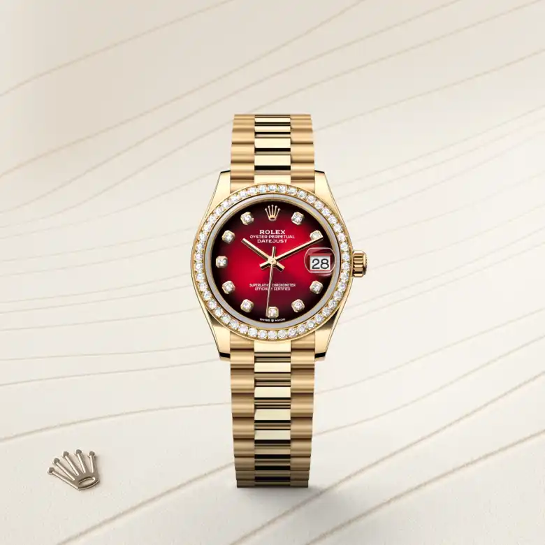 rolex Datejust en oro amarillo de 18 quilates, M278288RBR-0041 en Eurochronos rolex Datejust en oro amarillo de 18 quilates, M278288RBR-0041 en Eurochronos