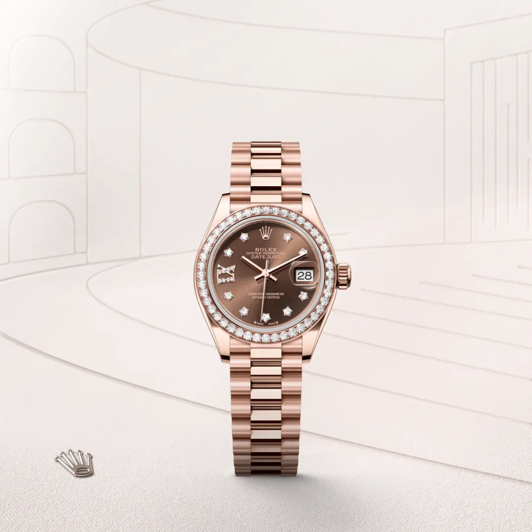 rolex Lady-Datejust en Oro Everose de 18 quilates, M279135RBR-0001 en Eurochronos rolex Lady-Datejust en Oro Everose de 18 quilates, M279135RBR-0001 en Eurochronos