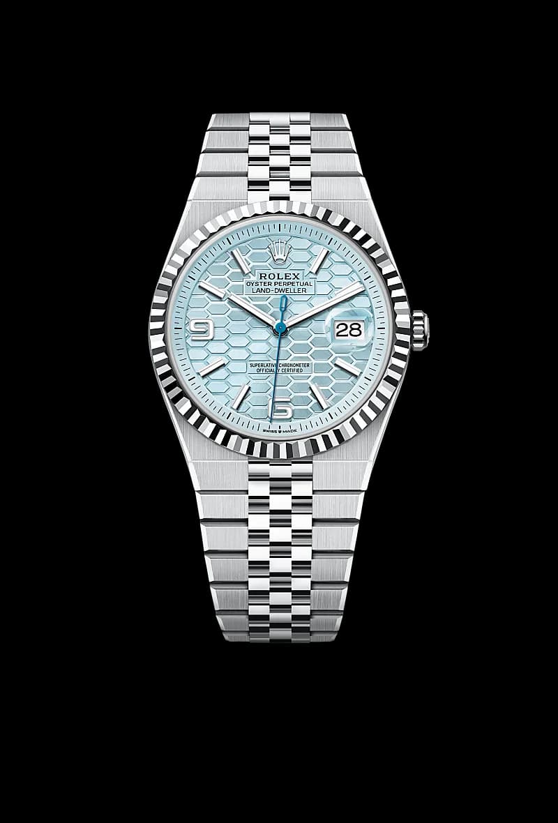 rolex Land-Dweller en Platino, M127336-0001 en Eurochronos rolex Land-Dweller en Platino, M127336-0001 en Eurochronos