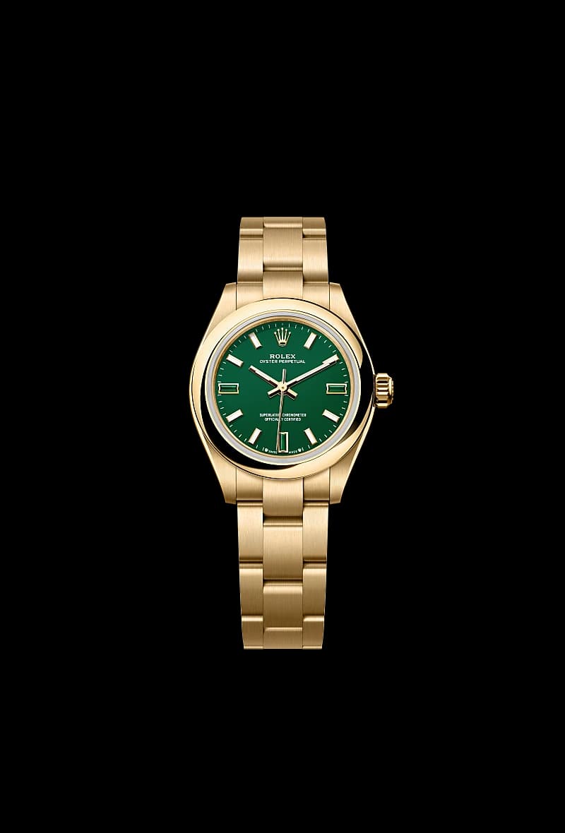 rolex Oyster Perpetual en oro amarillo de 18 quilates, M276208-0002 en Eurochronos rolex Oyster Perpetual en oro amarillo de 18 quilates, M276208-0002 en Eurochronos