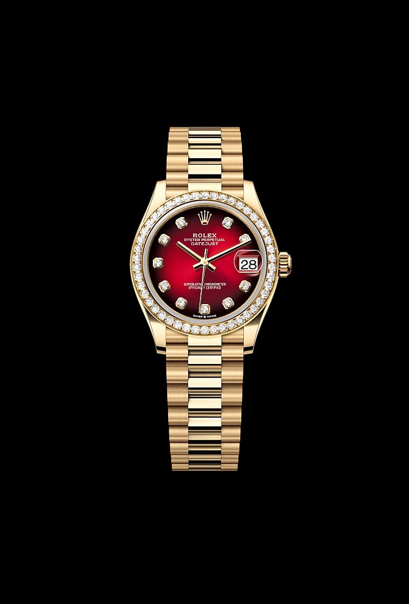 rolex Datejust en oro amarillo de 18 quilates, M278288RBR-0041 en Eurochronos rolex Datejust en oro amarillo de 18 quilates, M278288RBR-0041 en Eurochronos